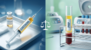 PRP vs cortisone injections Charlotte comparison table