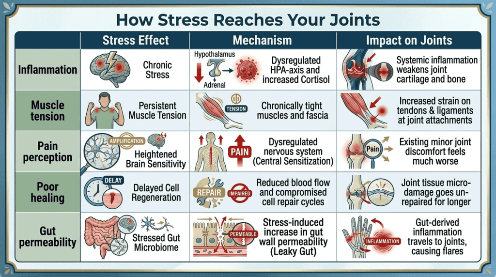 How Stress Affects Joint Pain