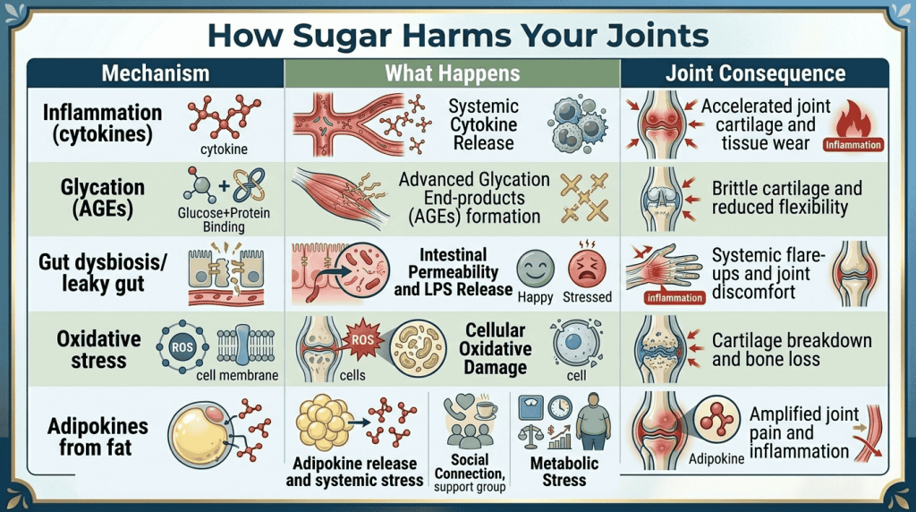 Impact of Sugar on Joint Health