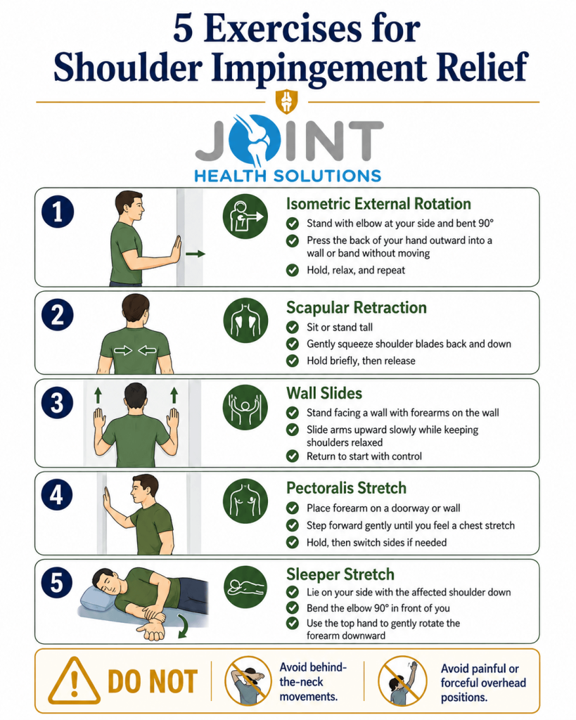 shoulder impingement exercises