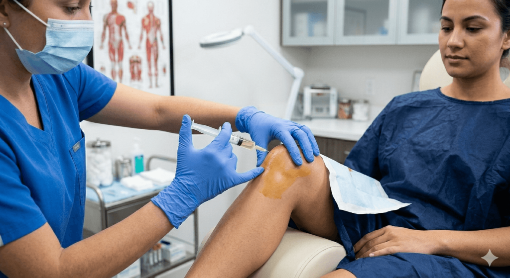 Knee Arthrocentesis in Huntersville NC