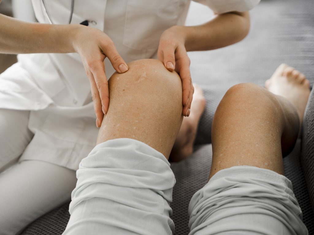 Knee arthrocentesis procedure in Mount Holly, NC