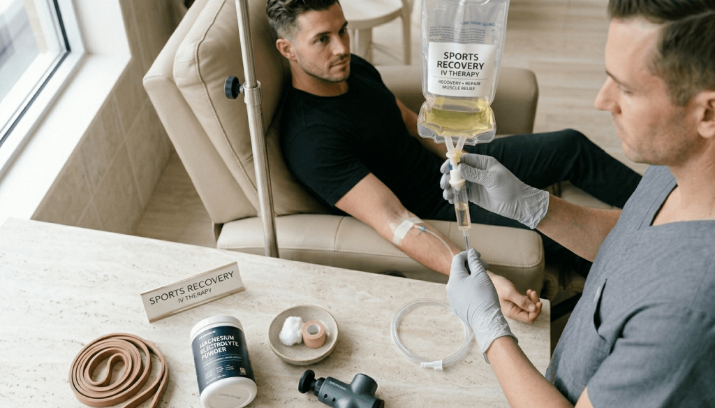 Sports Recovery IV Therapy in Huntersville NC