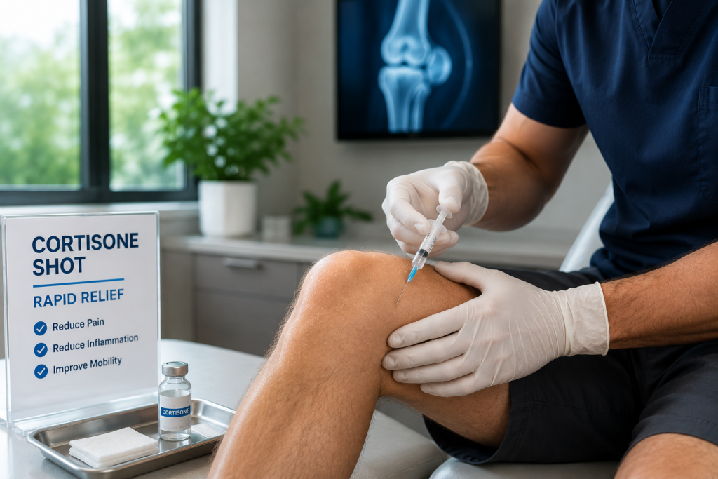 Cortisone shot knee treatment near Rock Hill SC