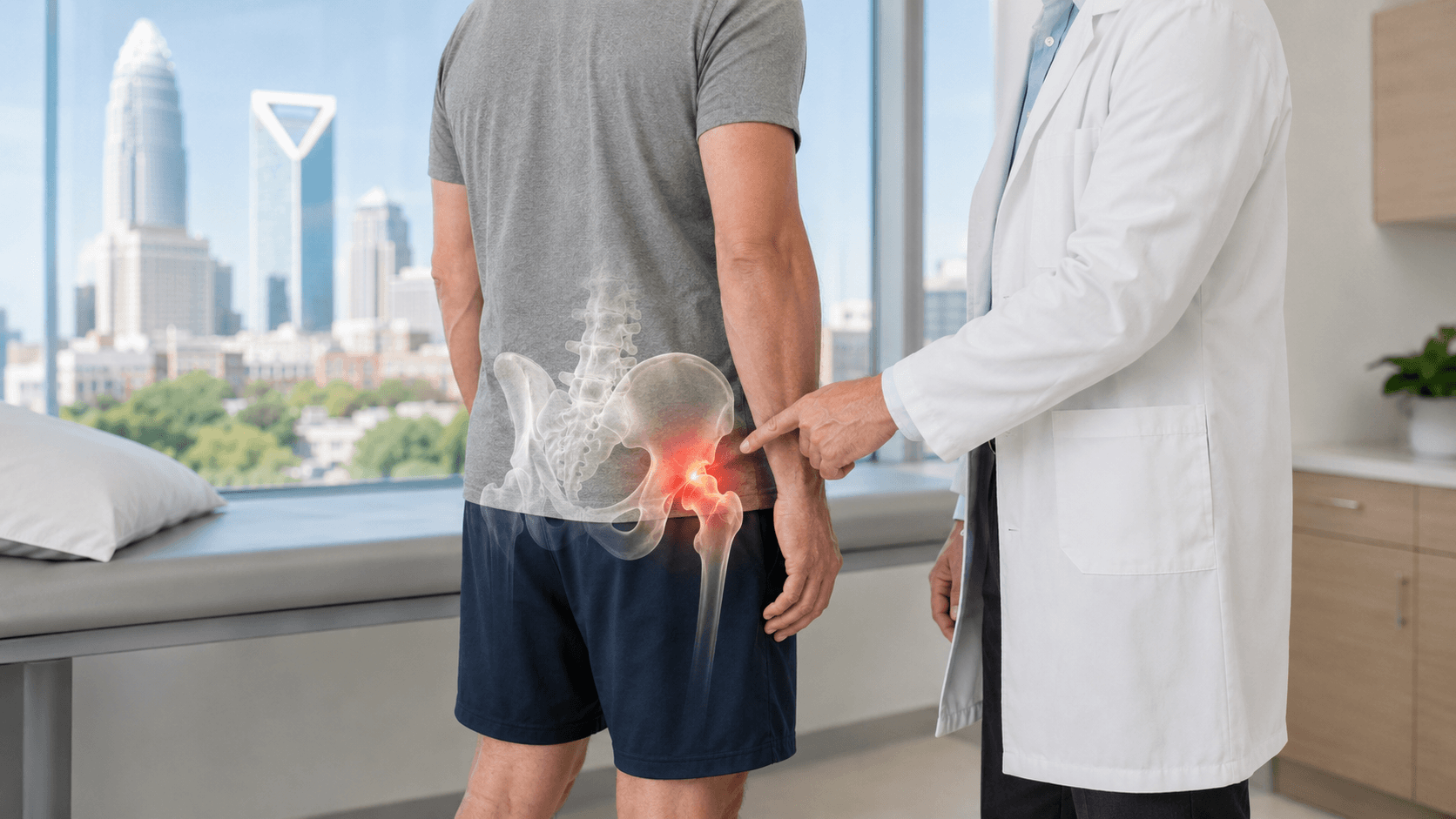 Non-surgical hip labral tear treatment Charlotte, North Carolina - Joint Health Solutions