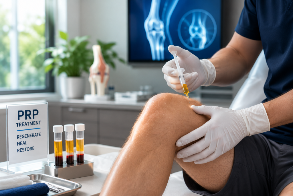PRP knee treatment near Rock Hill SC for joint pain relief