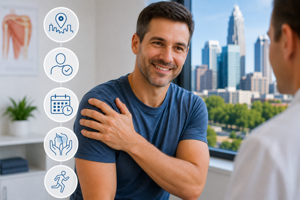 Shoulder Pain Treatment in Charlotte (Local Advantage)