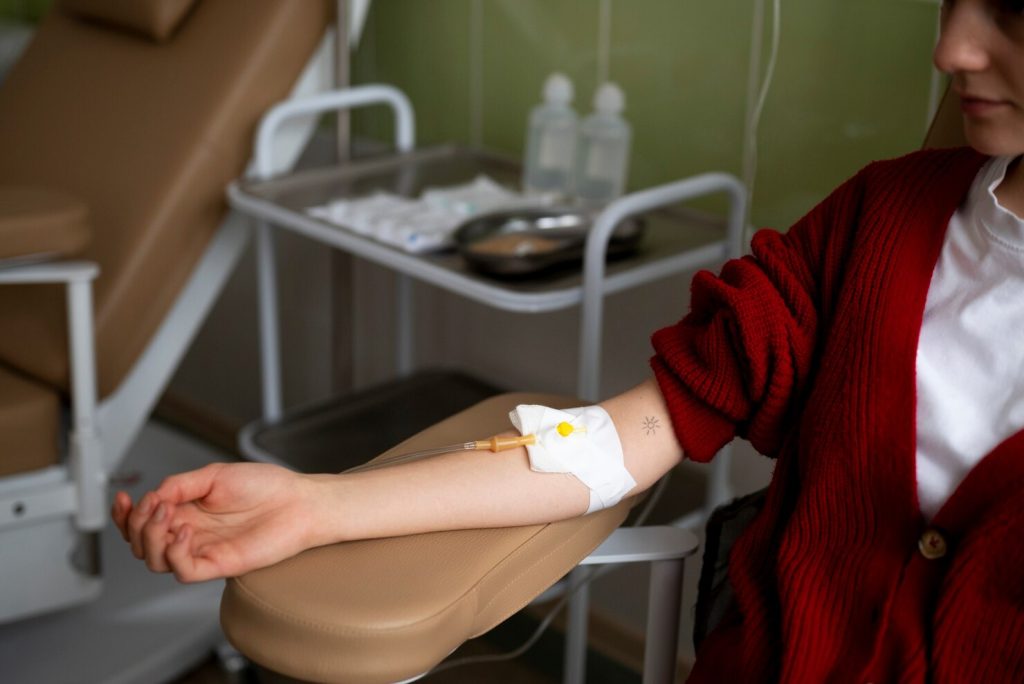 Anti-inflammatory IV therapy procedure in Mint Hill, NC