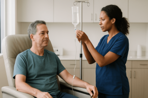 IV glutathione therapy