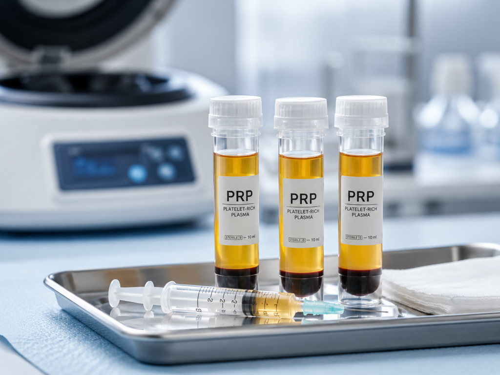 Platelet-rich plasma therapy for joint treatment and tissue repair
