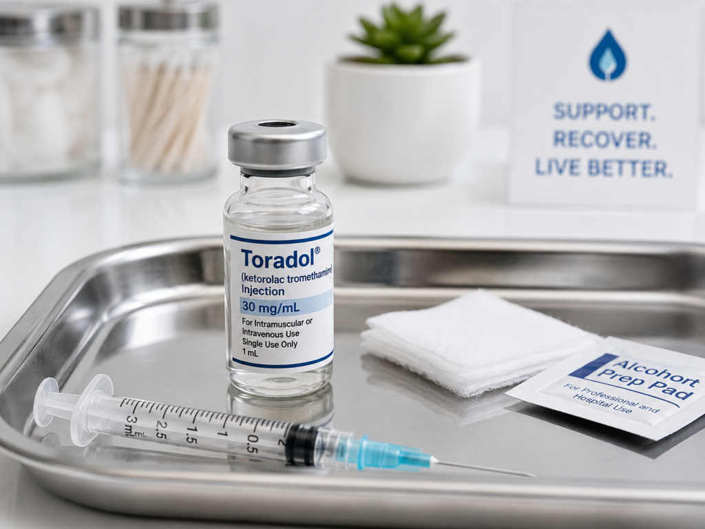 Toradol injection for short-term joint flare-up relief