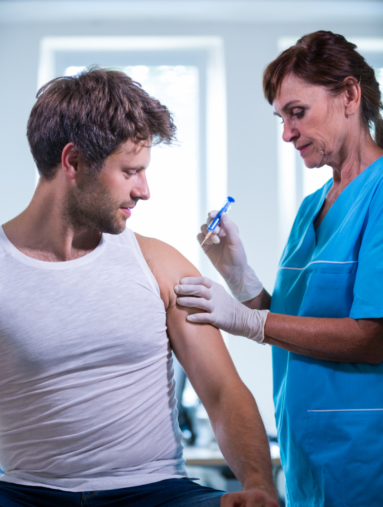 Shoulder Injection Safety Concord NC