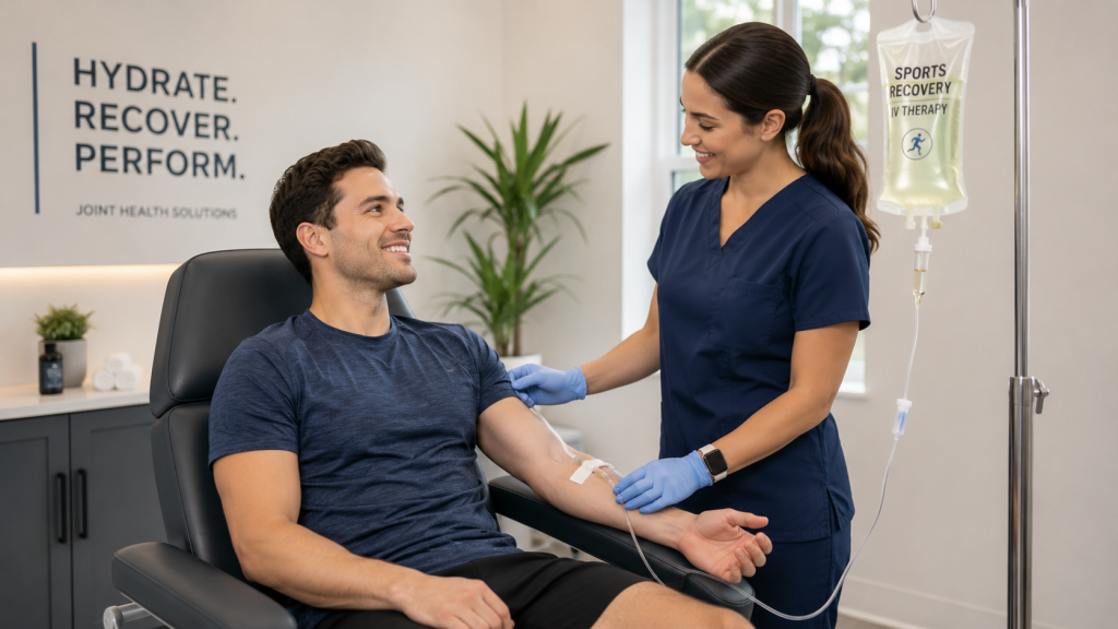Sports Recovery IV Therapy in Concord NC